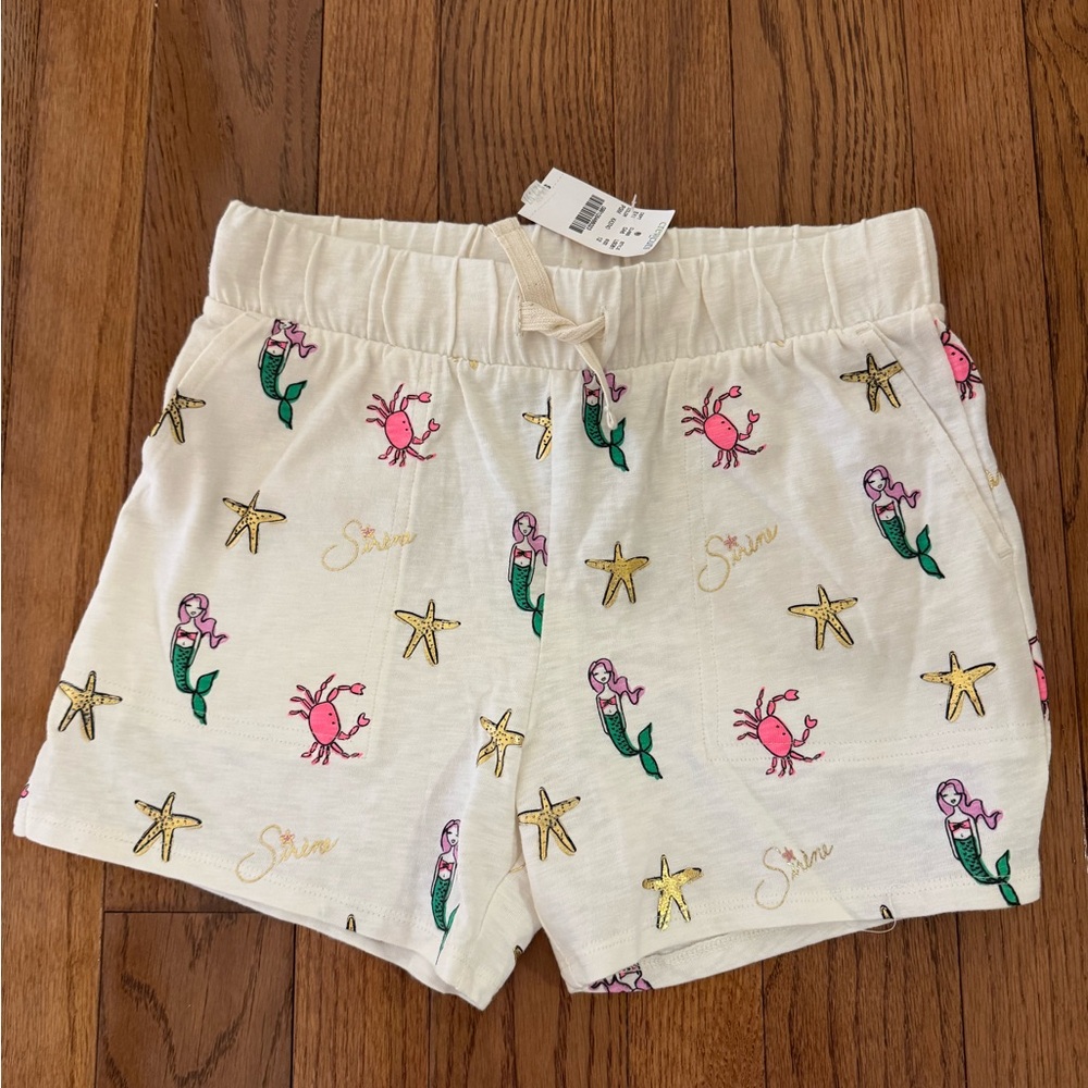 Crewcuts Beach Print Kids Shorts with Pockets. Size Big Kids 12, New